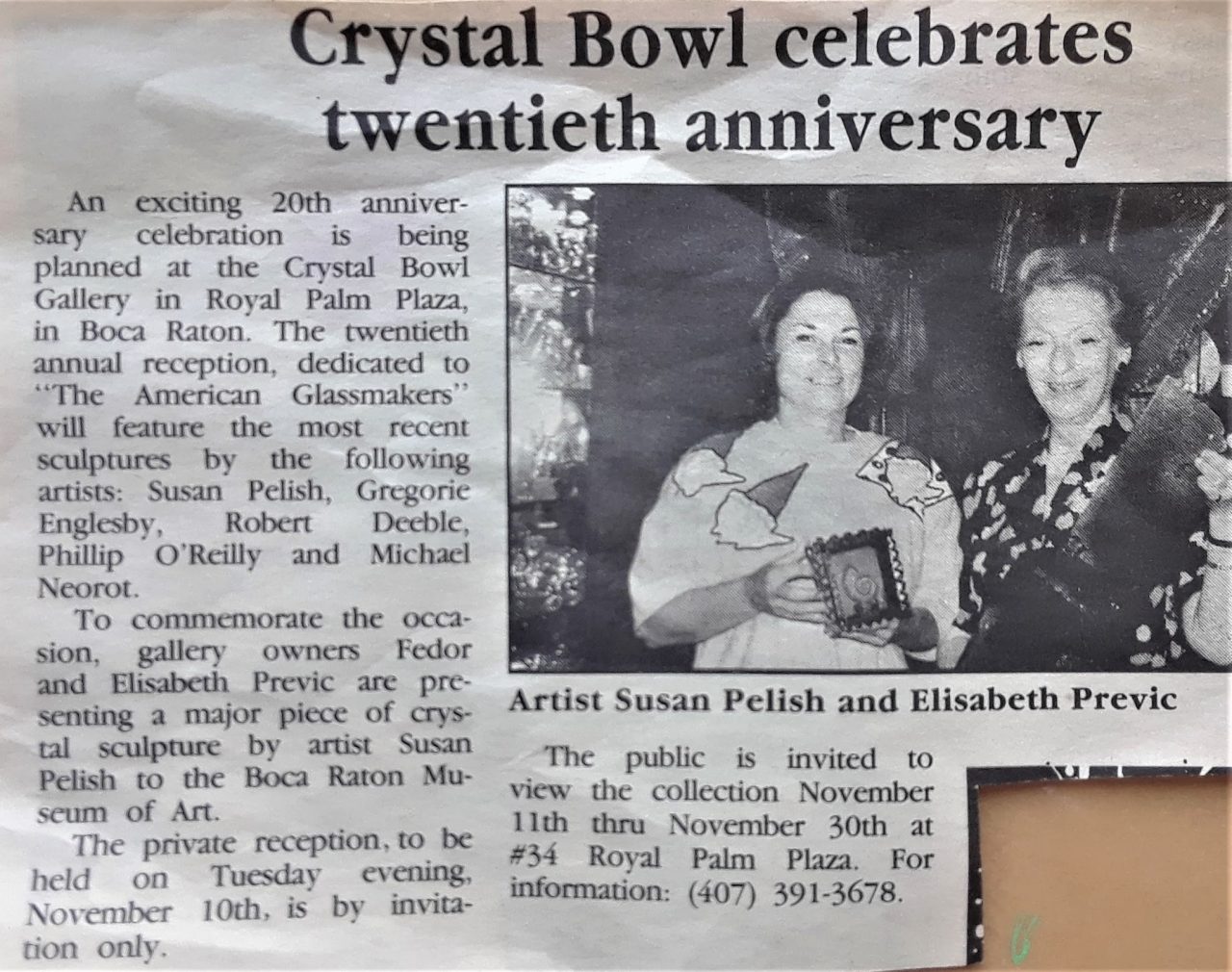 SUSAN PELISH – SOUTH FLORIDA ARTIST