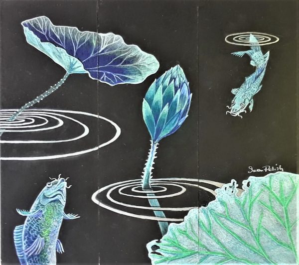 LOTUS AND KOI. A Tryptic.
