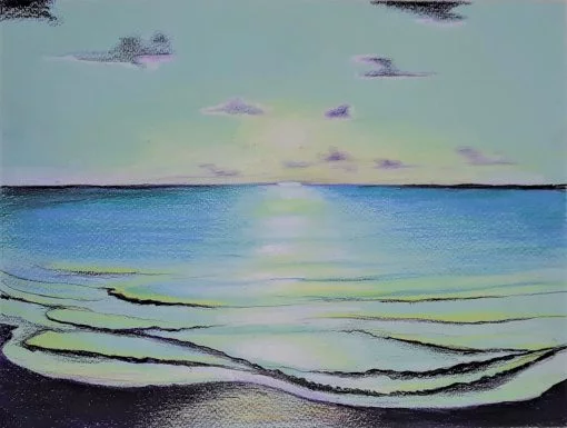 BEACH LOW TIDE